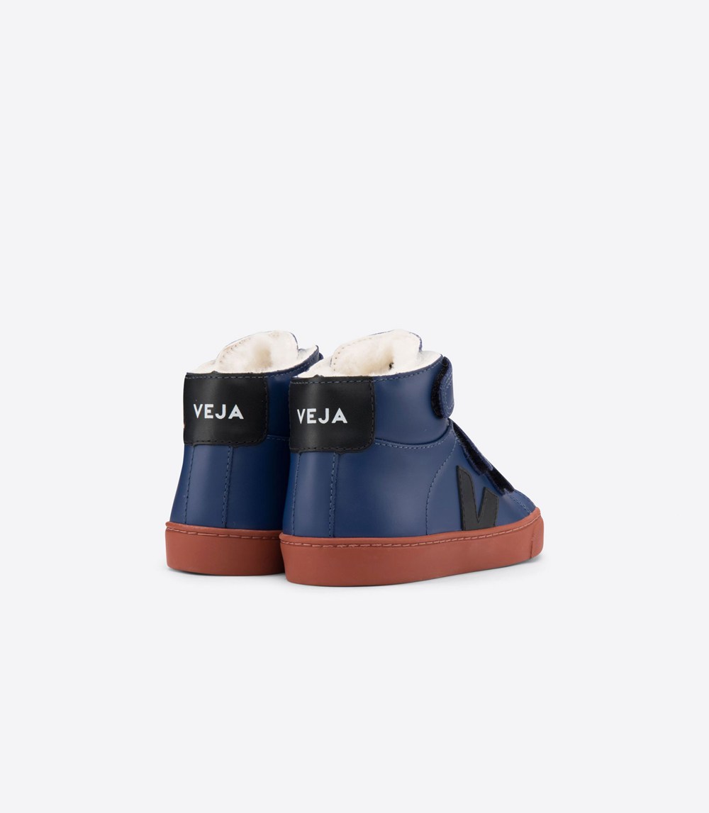 Veja Sneakers Kids - Esplar Mid Fured - Blue - 2058QIUOP